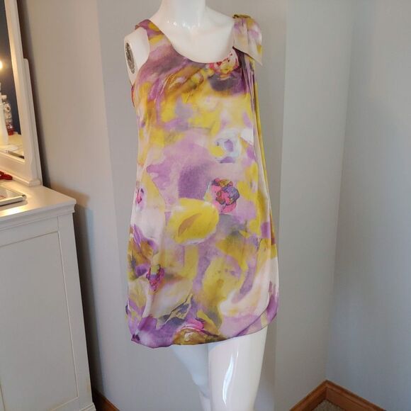 Womens 4 H&M dress sleeveless floral‎ - Picture 1 of 8